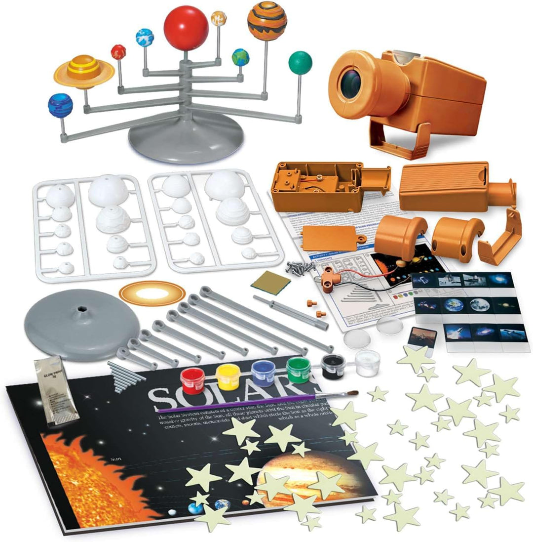 4M STEAM Powered Kids Space Exploration - Experimentierkasten Kinder ab 8 Jahre, Mint Lernspielzeug