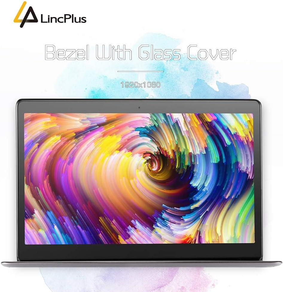 LincPlus 1315E P1 Notebook Full HD 13,3 Zoll Laptop, Intel Celeron N4000 4GB RAM 64GB eMMC lüfterlos