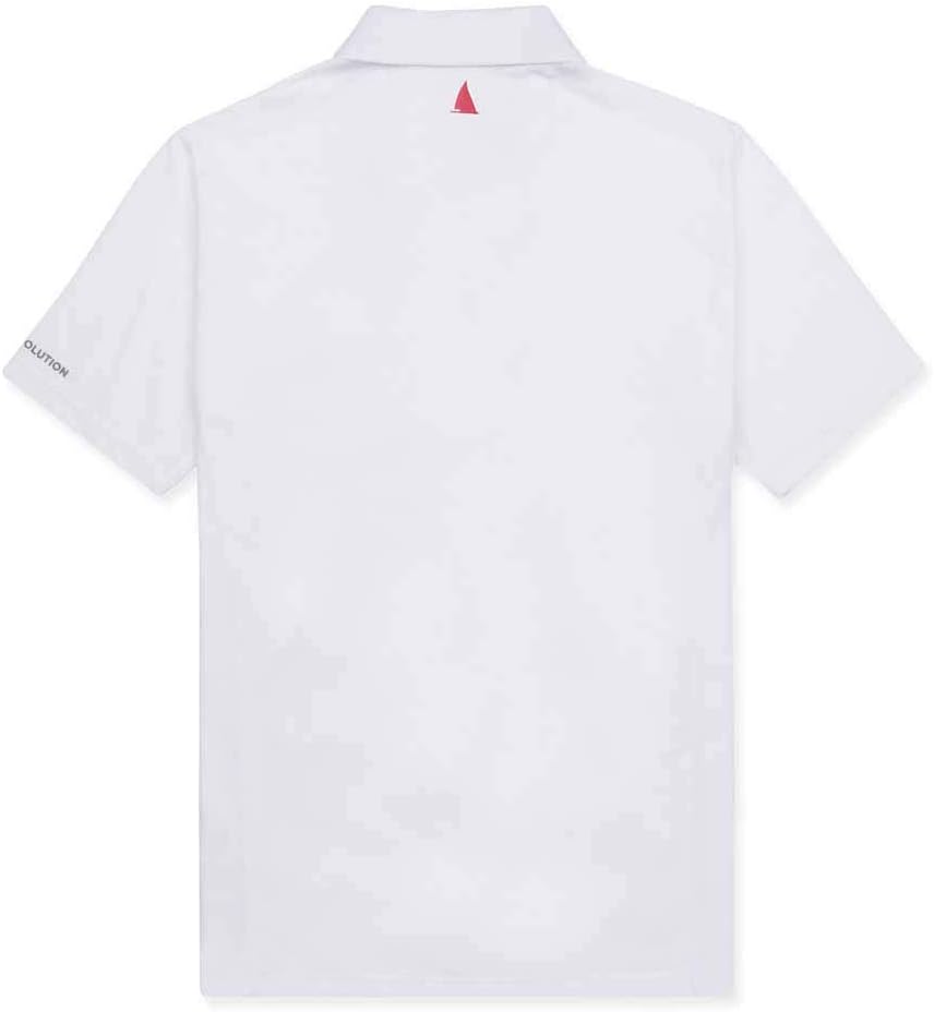 Musto Mens Evolution Sunblock Polo ShirtWhite - Kurzarm - Aktiv bleiben - Knopfleiste mit 4 Knöpfen