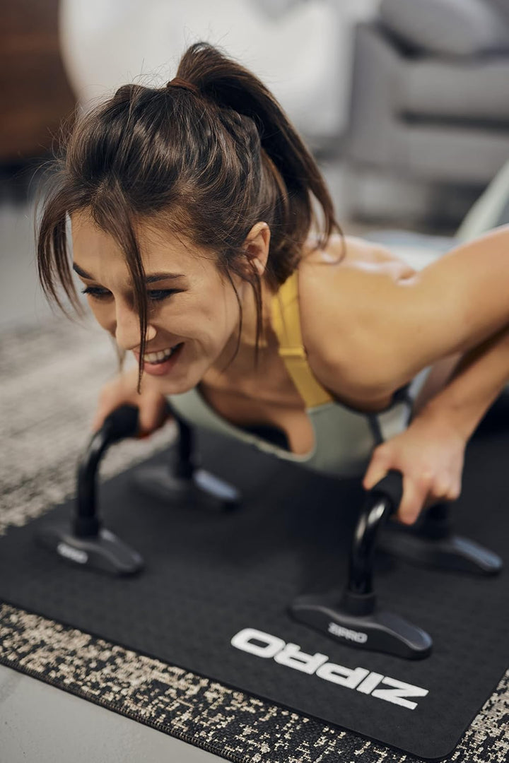 Zipro Liegestützgriffe mit Schaumstoffgriff, Fitness Push-Up Bars, Body Building Zubehör für Männer