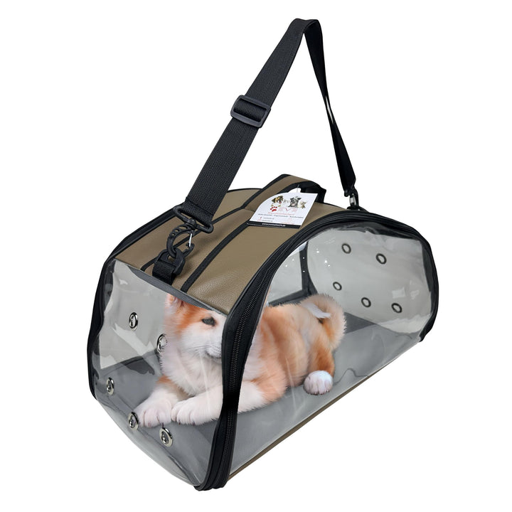 EVE Textile Hunde Tragetasche | Katzen Tragetasche | Hundetasche | Katzentasche | Hunde Umhängetasch