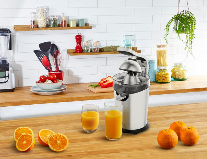 Moulinex Vitapress Pro PC700D Elektrischer Entsafter, 300 W, Edelstahl, direkt am Becher, abnehmbare