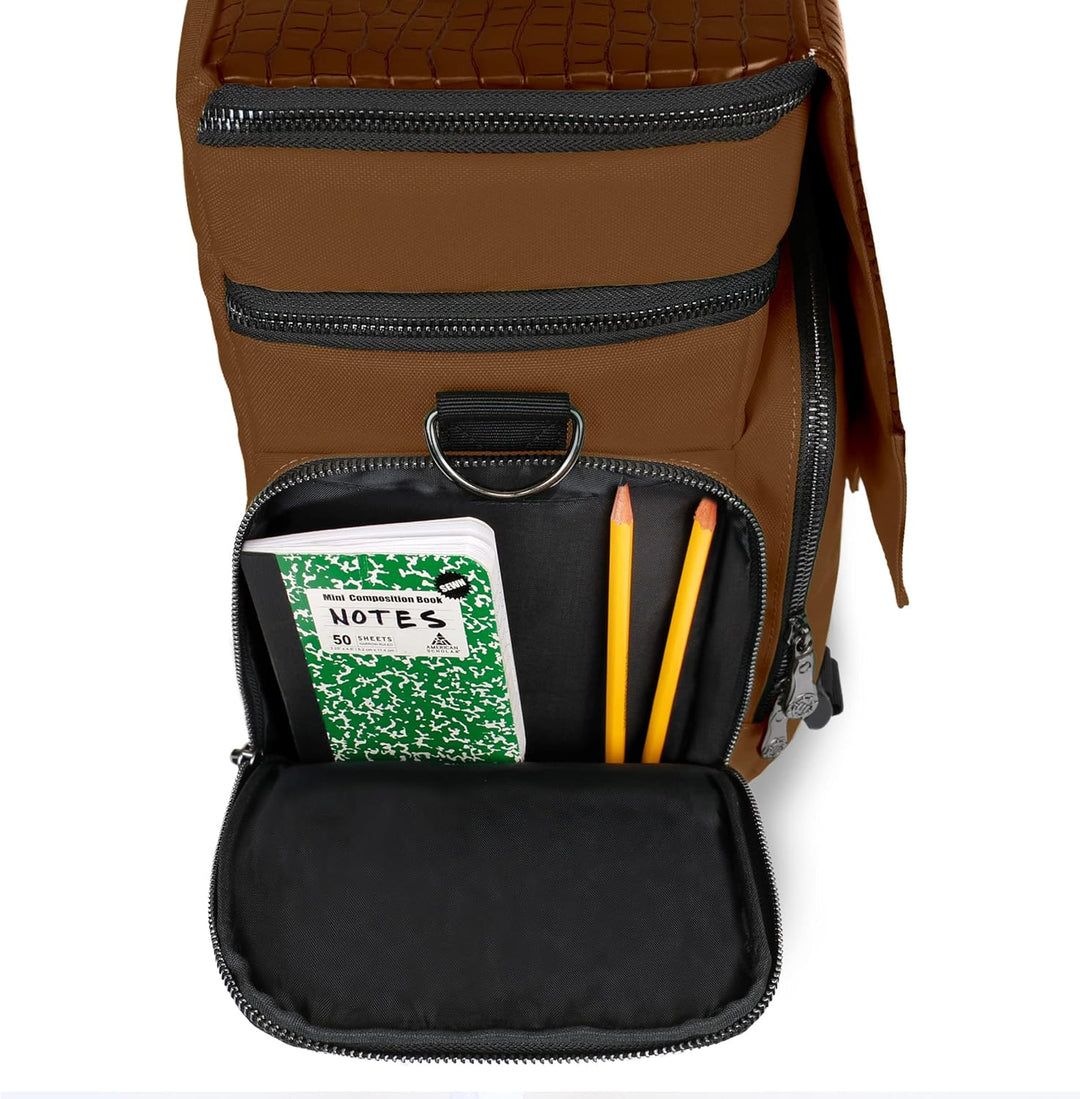 ENHANCE Tabletop RPG-Tasche des Abenteurers, Sammleredition - DND-Tasche mit Tabletop-Miniaturen-Auf