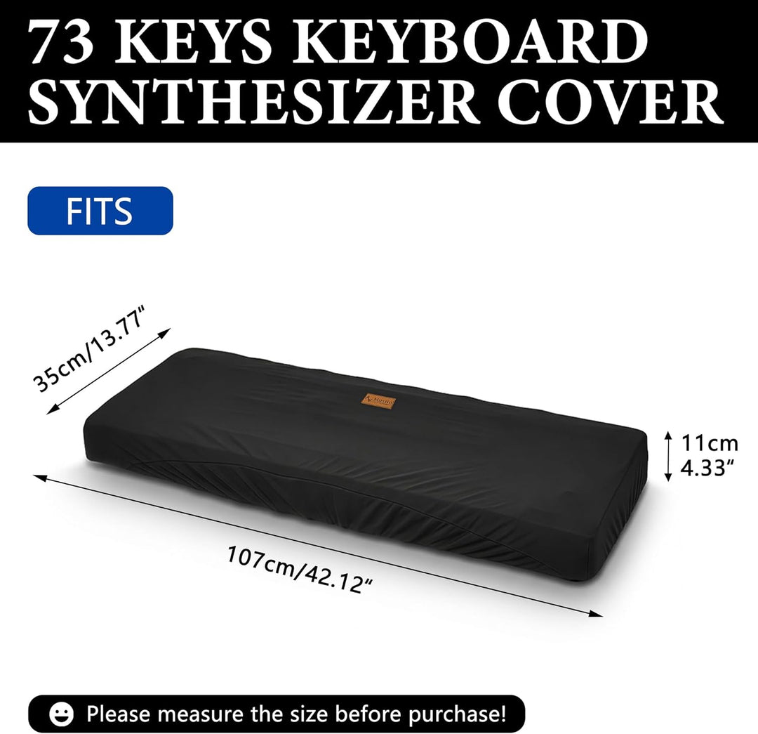 Musiin Tastatur-Staubschutz mit 73 Tasten, kompatibel mit KORG KRONOS 3 61Keys, VOX Continental 73 B