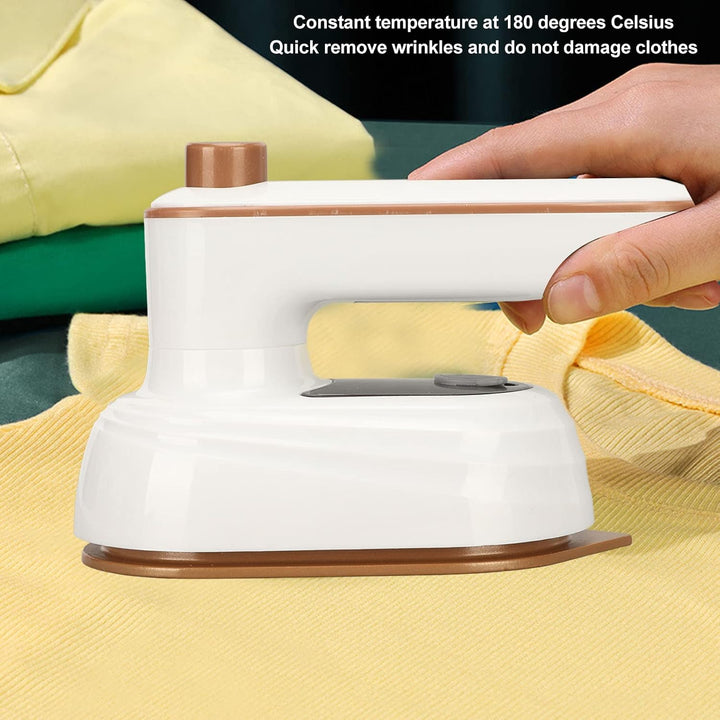 Focket Mini Bügeleisen, Tragbares Hand Dampfbügeleisen mit um 180° Drehbarem Klappgriff, 3 Sekunden