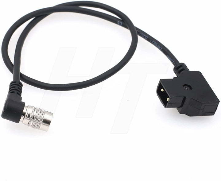 HangTon Sound Devices 664 702 Recorder D-tap Hirose Stecker, 4-polig, rechtwinklig, flexibles Stromk