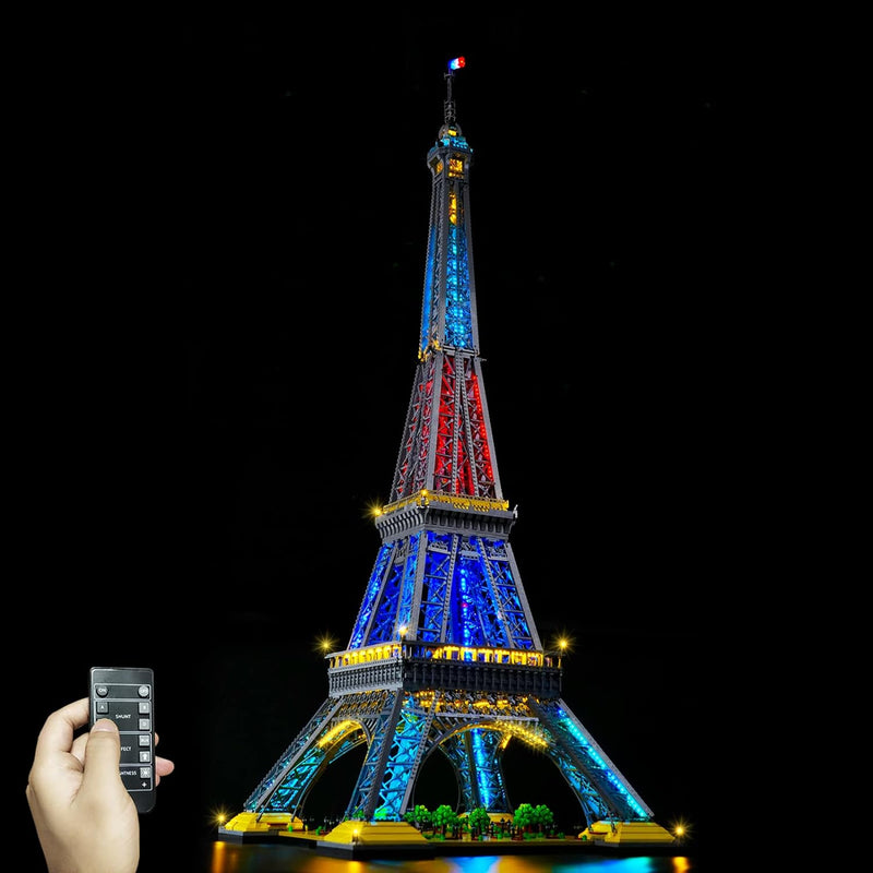 cooldac LED Licht-Kit für Lego 10307 The Eiffel Tower Building Set, Led Beleuchtungs Set Kompatibel