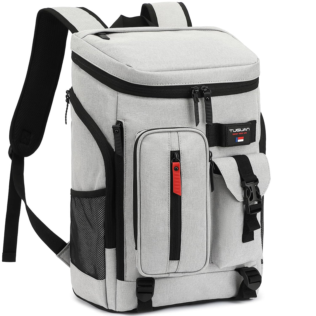 TUGUAN Kühlrucksack 30L Gross Kühltasche Picknickrucksack Isolierte Thermo Rucksack für Camping, Wan
