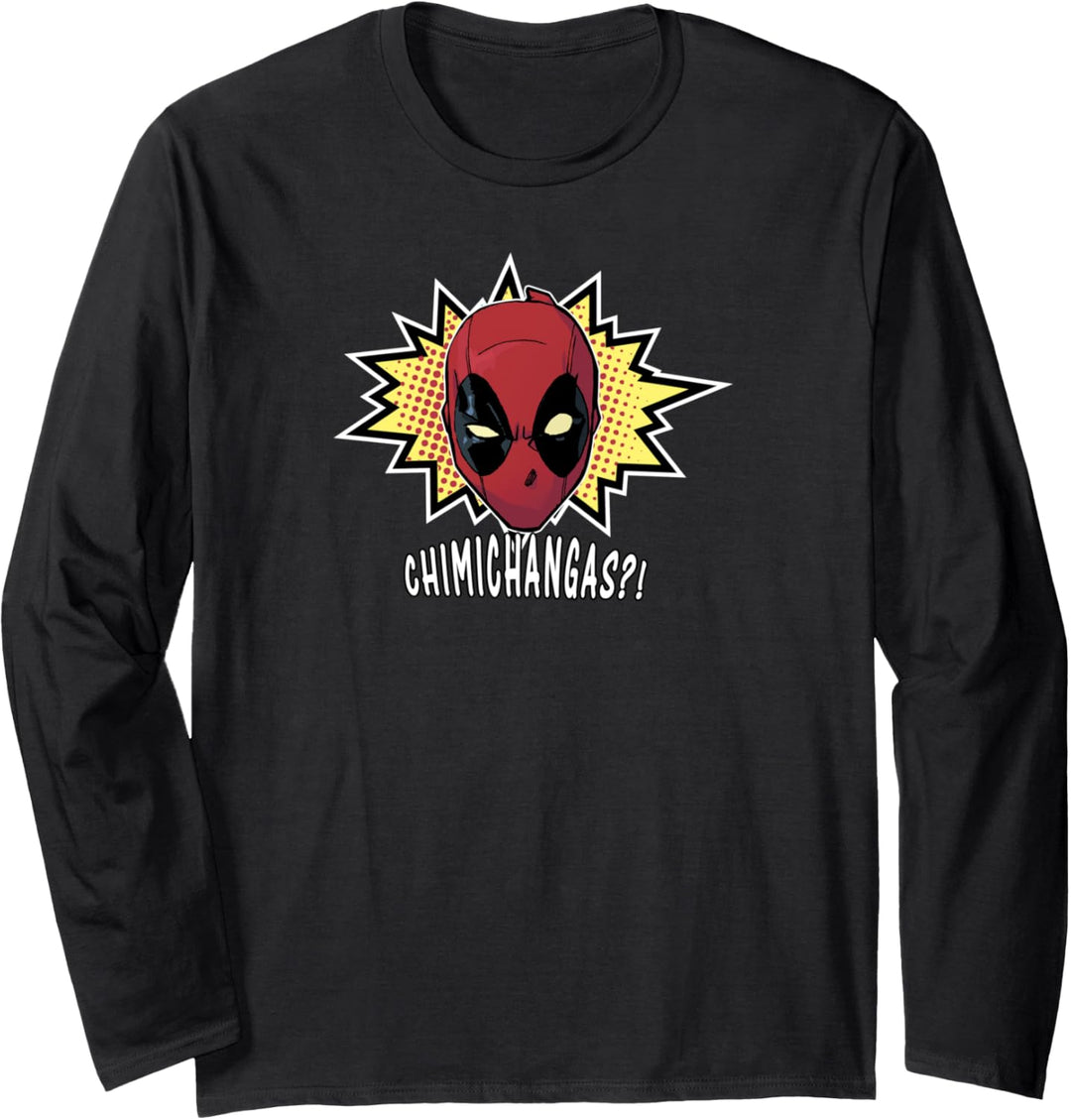 Marvel Deadpool Chimichangas Langarmshirt
