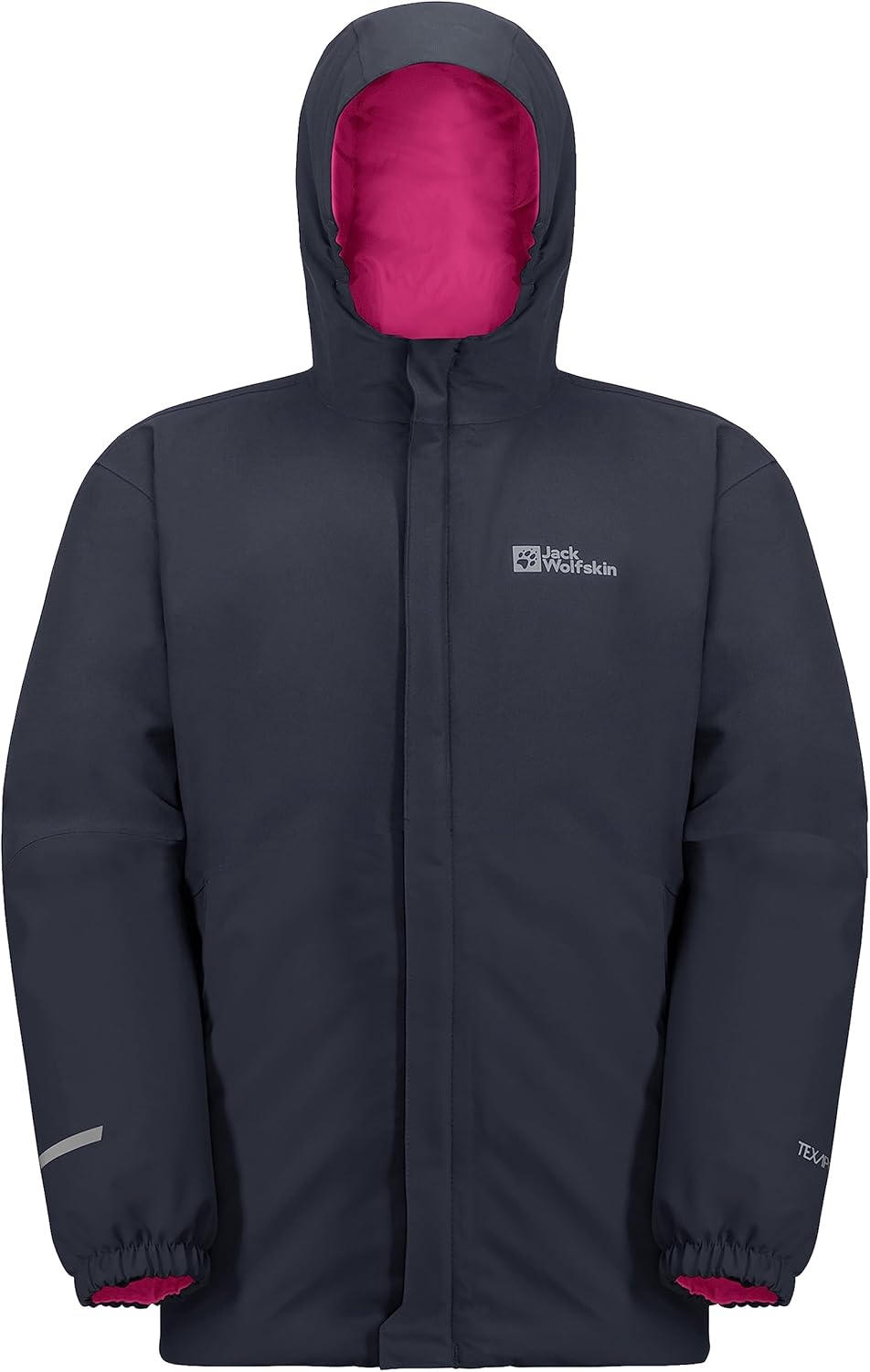 Jack Wolfskin Unisex Kinder Blocky Jacket K Jacket 164 night blue, 164 night blue