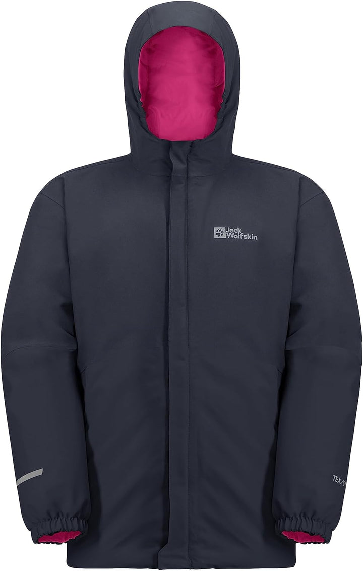 Jack Wolfskin Unisex Kinder Blocky Jacket K Jacket 164 night blue, 164 night blue