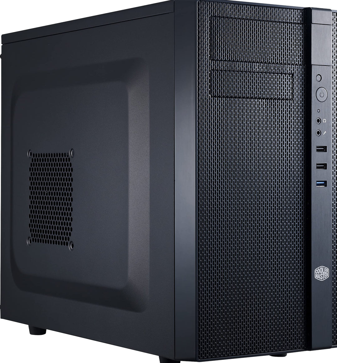 Cooler Master N200 PC-Gehäuse 'micro-ATX, Mini-ITX, USB 3.0, Seitliches Lochgitter' NSE-200-KKN1, N2