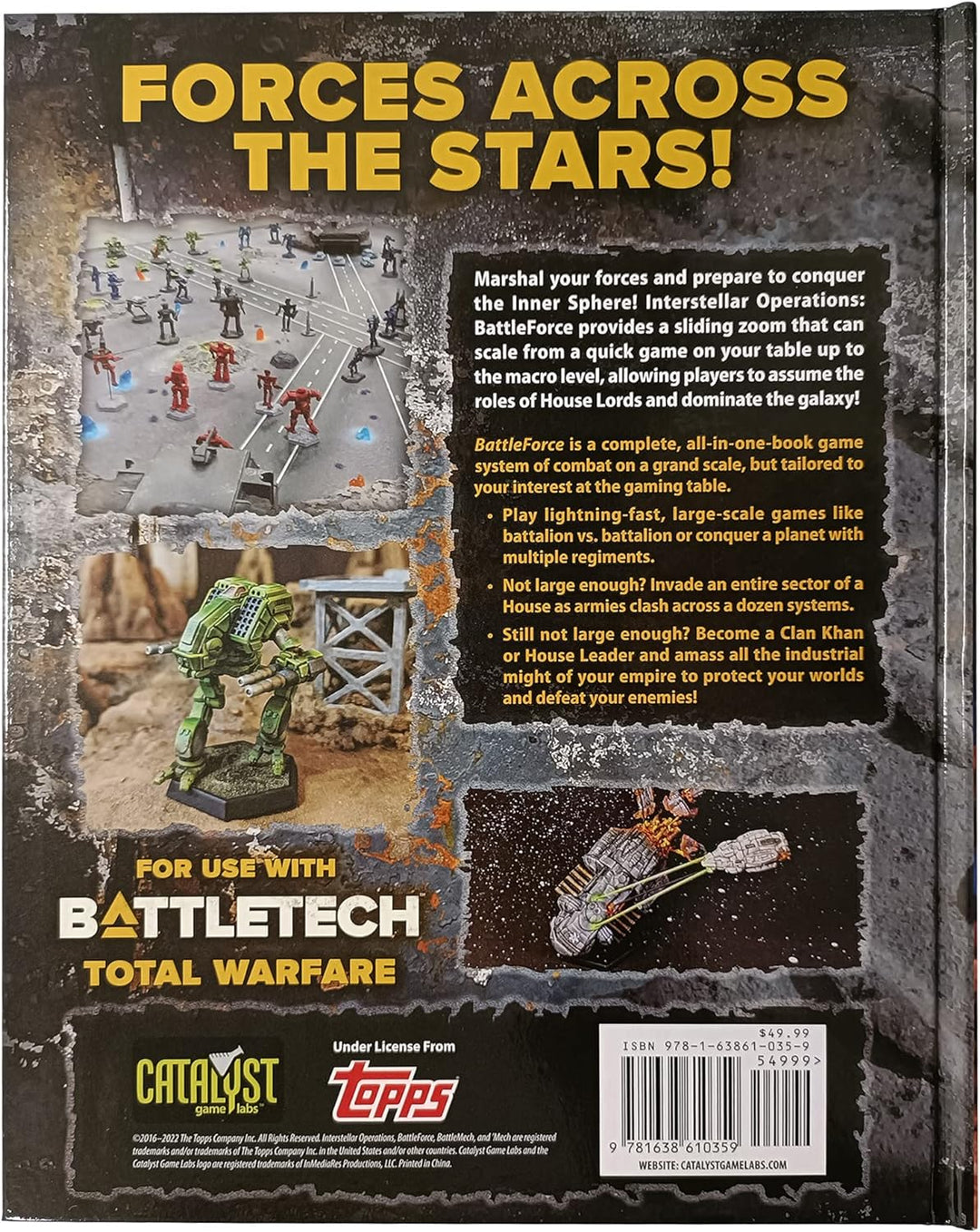 Catalyst Game Labs - BattleTech Interstellar Ops Battleforce - Role Playing Game -English Version