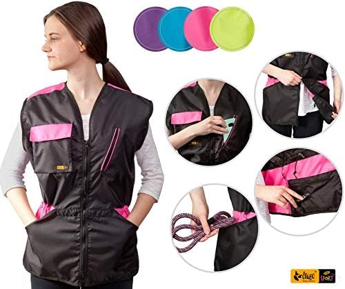 Dingo Trainingsweste für Hundetrainer für Agility Sports Funktionell Trainer Helfer Grosse XL Türkis