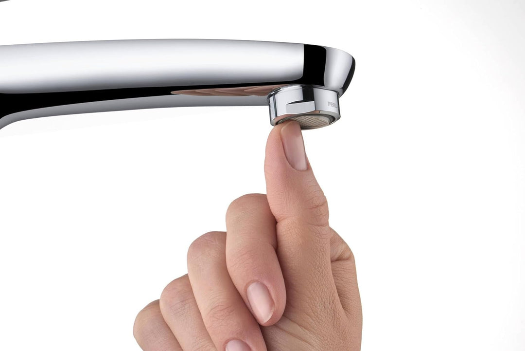 Duravit B.1 Waschtischarmatur, Grösse M (Auslauf Höhe 110 mm), Wasserhahn Bad, Waschbecken Armatur m