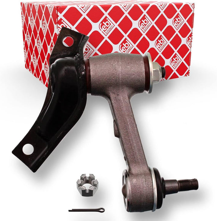 febi bilstein 41299 Lenkzwischenhebel mit Kronenmutter und Splint , 1 Stück