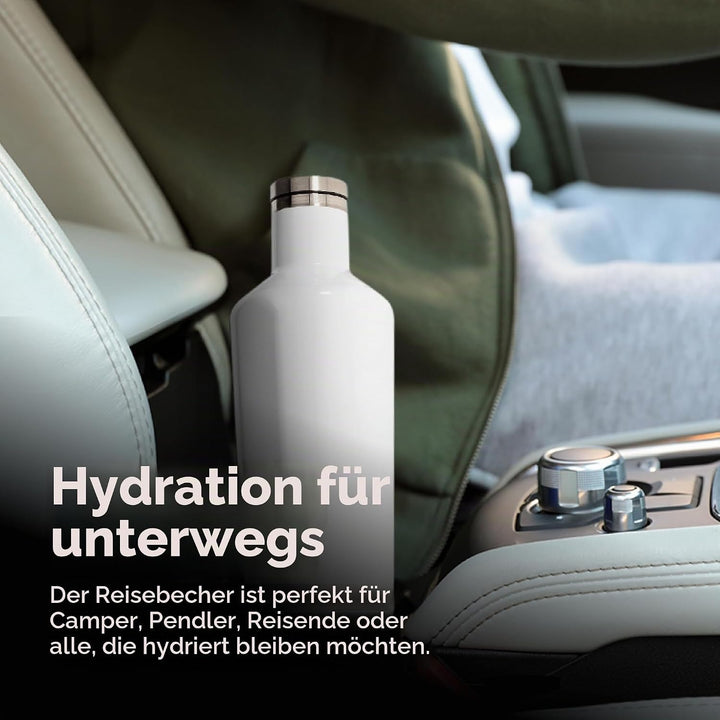 Corkcicle 2016GW Isolierflasche, Edelstahl, Gloss White Gloss White 47 cl, Gloss White 47 cl