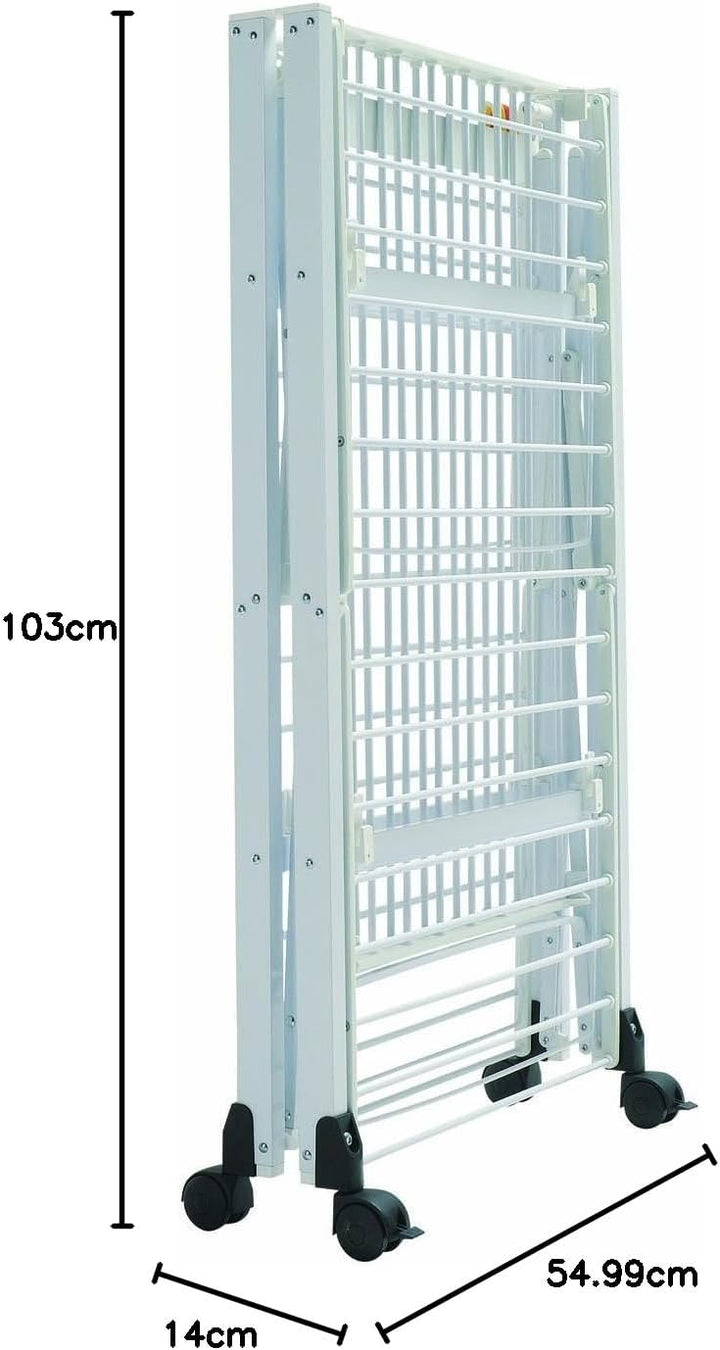 Foppapedretti 9900420000 Wäscheständer Gulliver Alluminio Weiss Singles, Weiss Singles