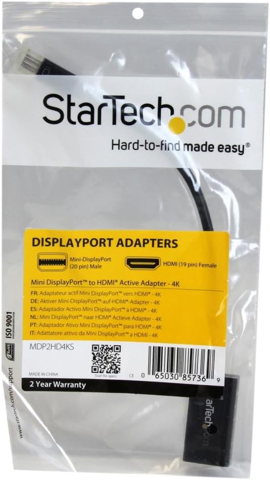 StarTech.com Mini-DisplayPort auf HDMI-Adapter - Mini DisplayPort zu HDMI - mini DP auf HDMI - mDP-A