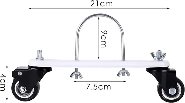 Beekeg 20 x 15cm ölradiator standfüsse，Universelle ölradiator mobile Unterstützung, anwendbar auf al