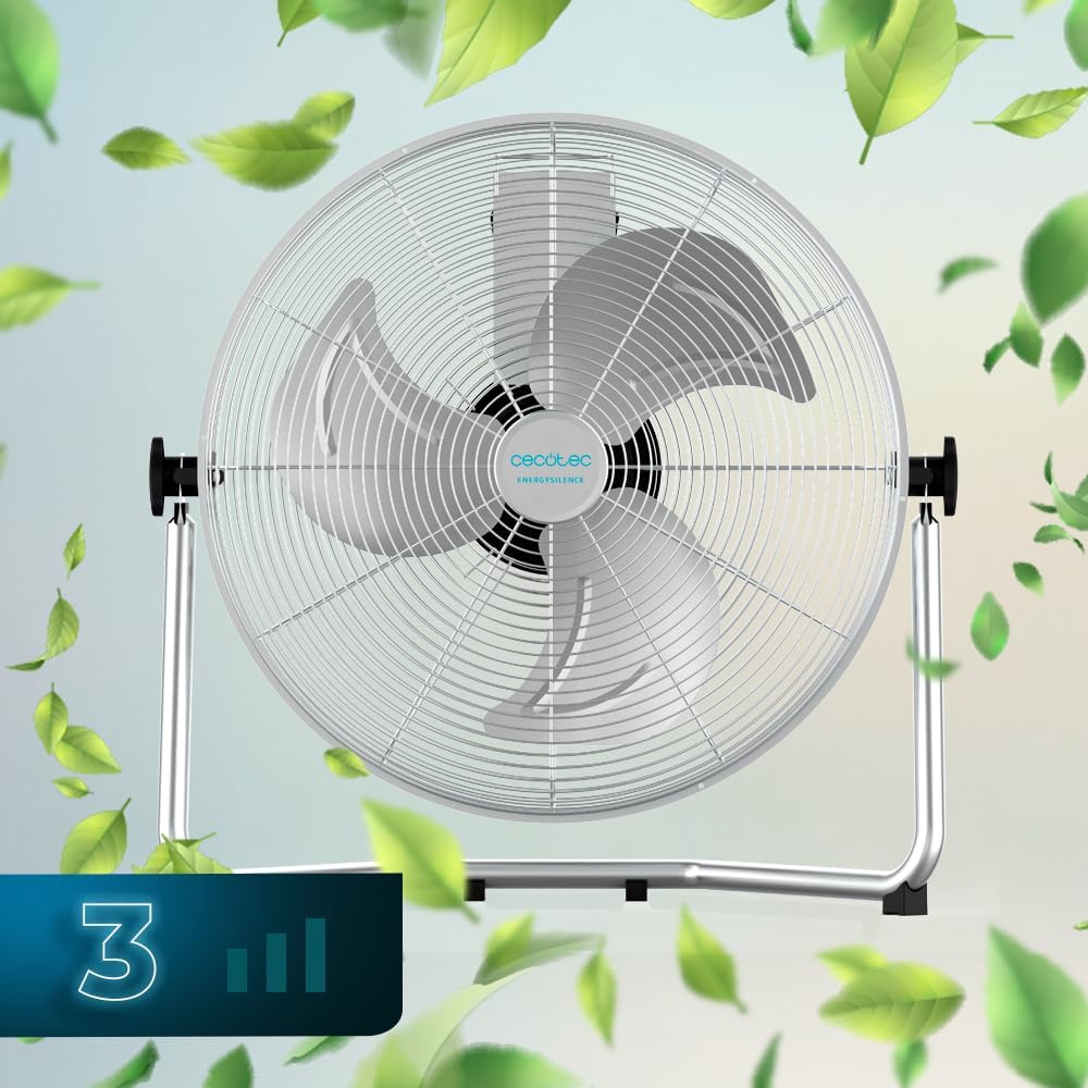Cecotec Industrie-Ventilator EnergySilence 4100 Pro, 100 W, 3 Metallklingen 18" Durchmesser, Kupferm