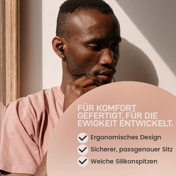 sudio V3 Essential Wired Kopfhörer mit Kabel | In Ear Kopfhörer mit USB-C Anschluss | Geflochtenes,