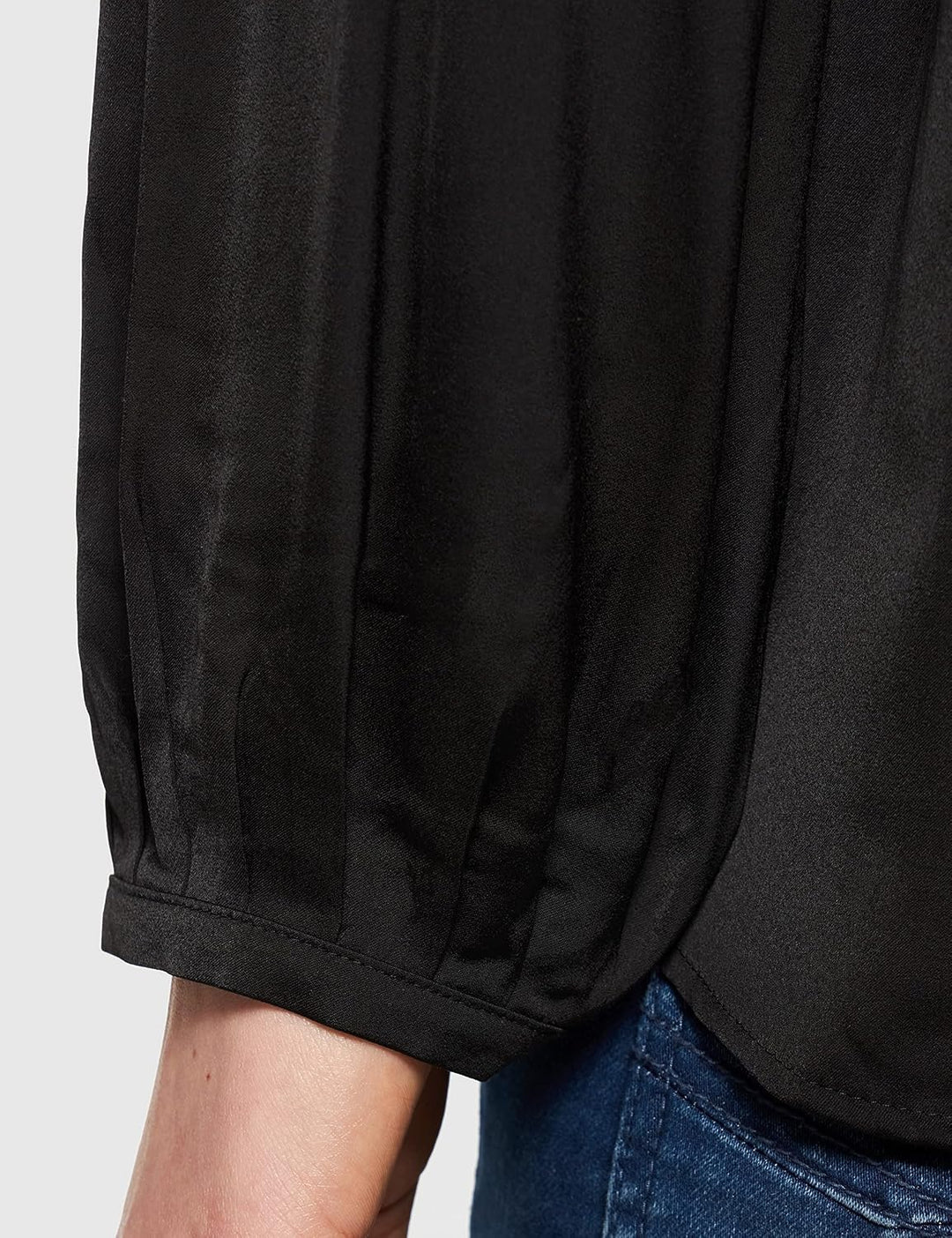 Comma Damen Bluse Langarm Bluse Langarm 32 9999 Black, 32 9999 Black