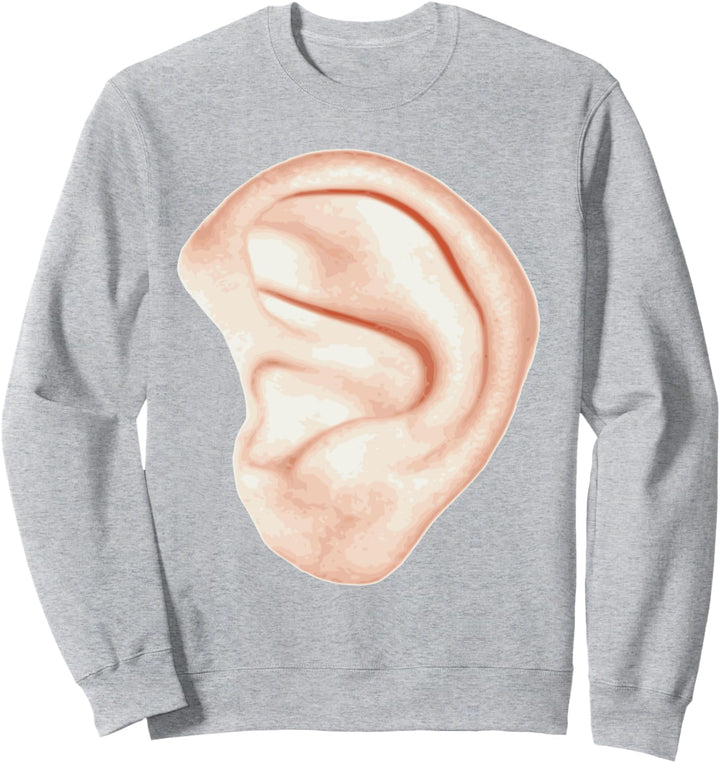 Menschliches Ohr Kostüm Sweatshirt