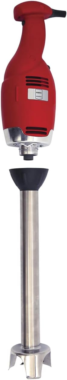 METRO Professional Stabmixer GSM1060, 350 W / 230 V, 42 cm abnehmbarer Mixstab, Rot, 60 L