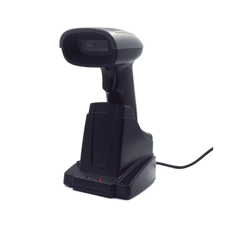 Ewent EW3440 - Universal Laser 1D und 2D Optischer Barcode Scanner Barcode Leser mit Smart Dock mit