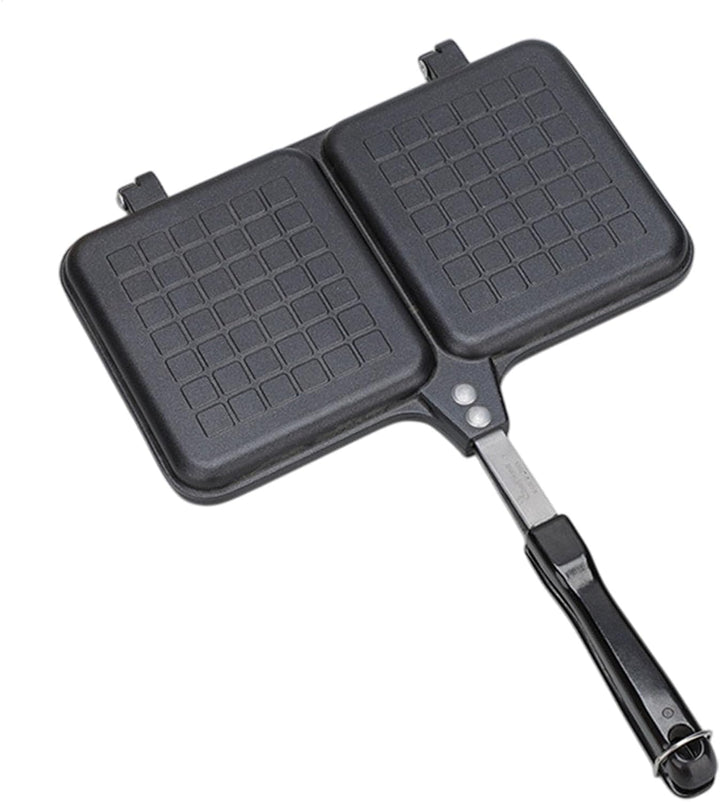 Hot Sandwich Maker, Doppel-Panel-Herd, Sandwichmaker mit Griff, 36 x 25 cm, antihaftbeschichtet, Bro