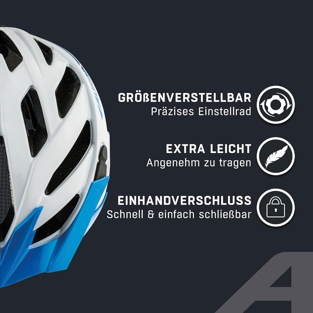 ALPINA PANOMA 2.0 L.E. - Reflektierender & Optimal Belüfteter Fahrradhelm Mit Fliegennetz & Nachrüst