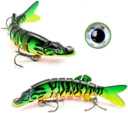 Angelköder Kunstköder Fische Angeln Set Hecht Zander Forellen Köder Swimbait Wobbler Langsam Sinkend