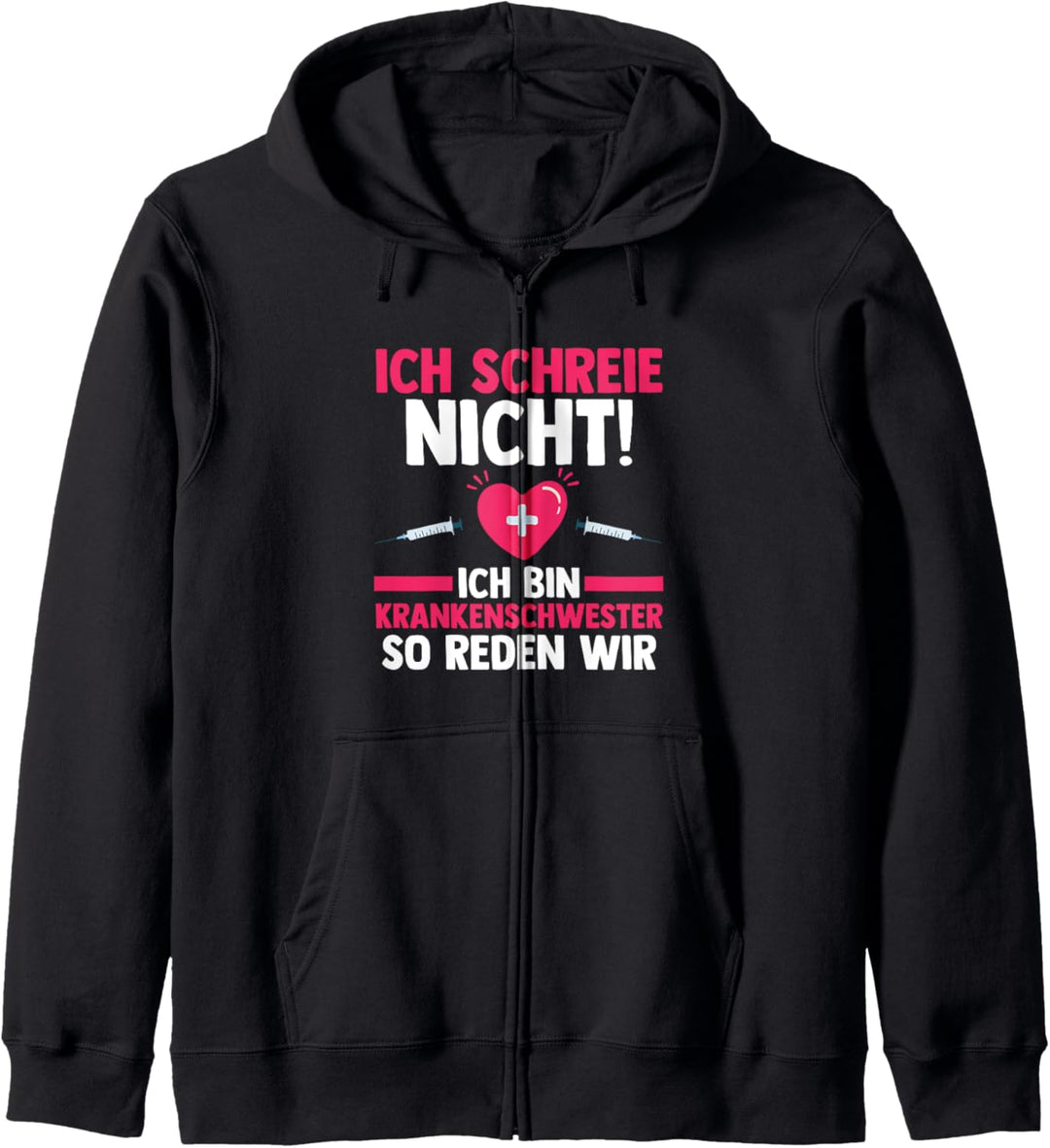 Pflege Pflegekraft Krankenschwester Kapuzenjacke
