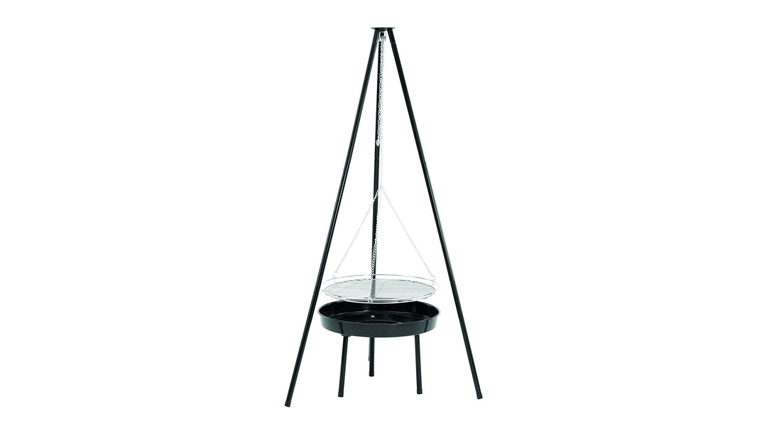 Easy Camp Campingkocher Fire Tripod Deluxe Grill, Schwarz, One Size