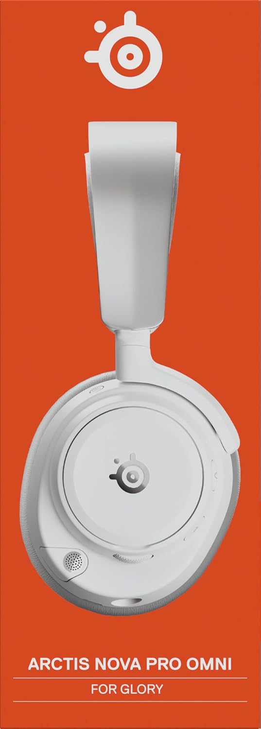 SteelSeries Arctis Nova Pro Omni – Hi‑Res-Wireless Gaming-Headset, 96 kHz/24 Bit, ANC, ClearCast Pro
