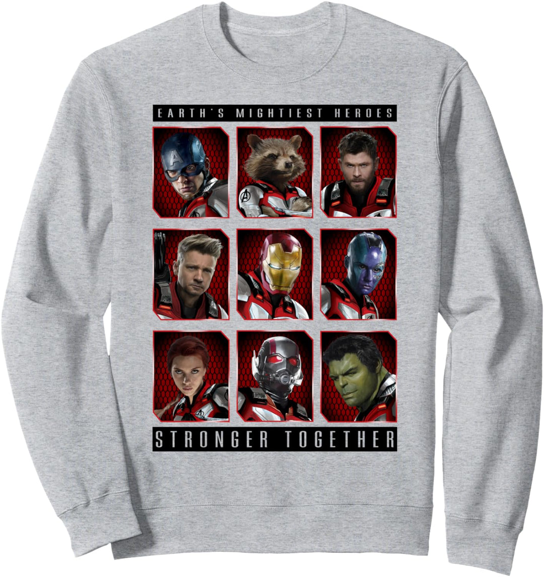 Marvel Avengers: Endgame Earth's Mightiest Heroes Boxes Sweatshirt