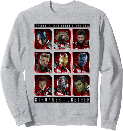 Marvel Avengers: Endgame Earth's Mightiest Heroes Boxes Sweatshirt