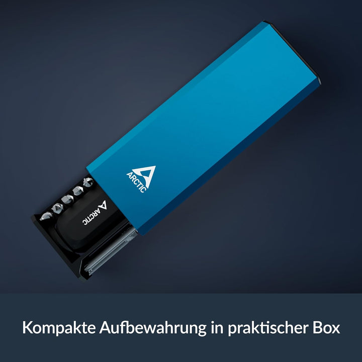 ARCTIC Ratchet Screwdriver Toolkit - Ratschenschraubendreher-Set 27 in 1, Kreuz/Schlitz/Torx/Pozidri