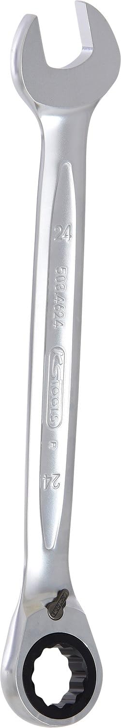 KS Tools KS 5034624 Tools 503.4624 GEARplus Ratschenringmaulschlüssel,umschaltbar,24mm 24 mm, 24 mm