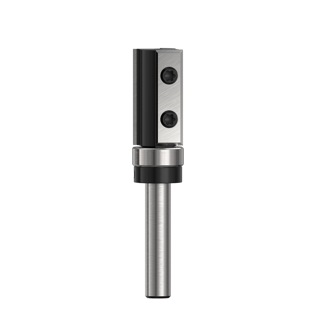 Sinoprotools Wendeplatten Bündigfräser HW – 8 mm Schaft, 16 mm Schneidendurchmesser, 30 mm Schneiden