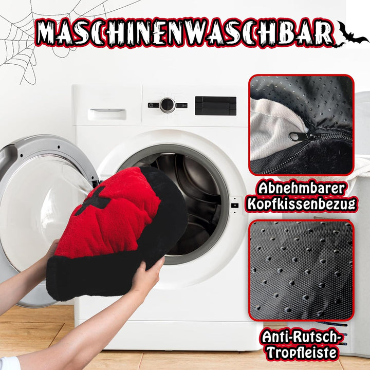 Fantasreen Gothic Katzenbett, waschbar, passend für Katzen bis zu 10kg – Sarg-Design, Gothic Haustie