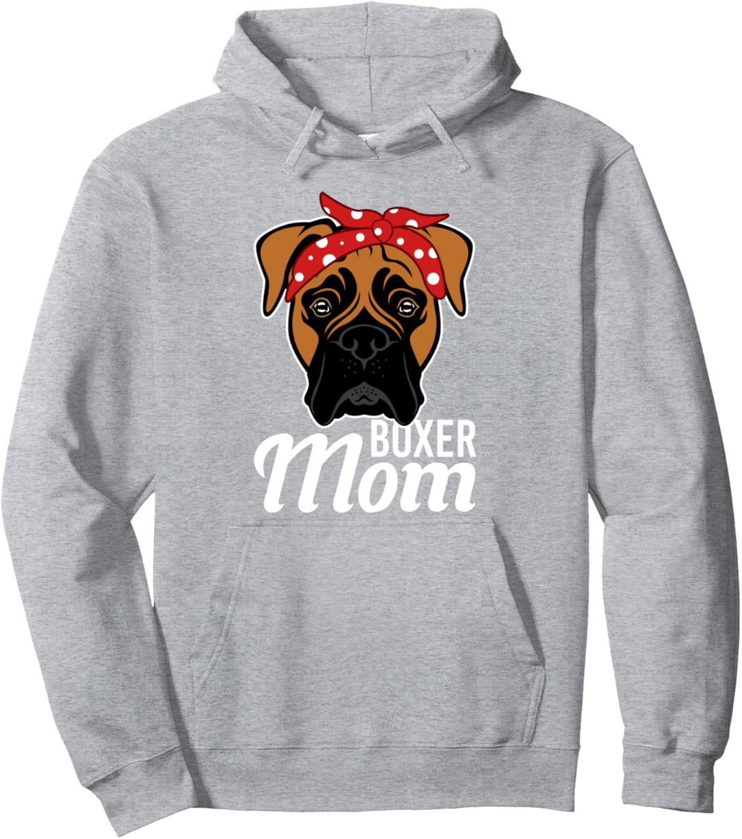 Boxer Mom, Hundebesitzer Pullover Hoodie