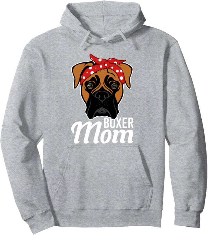 Boxer Mom, Hundebesitzer Pullover Hoodie