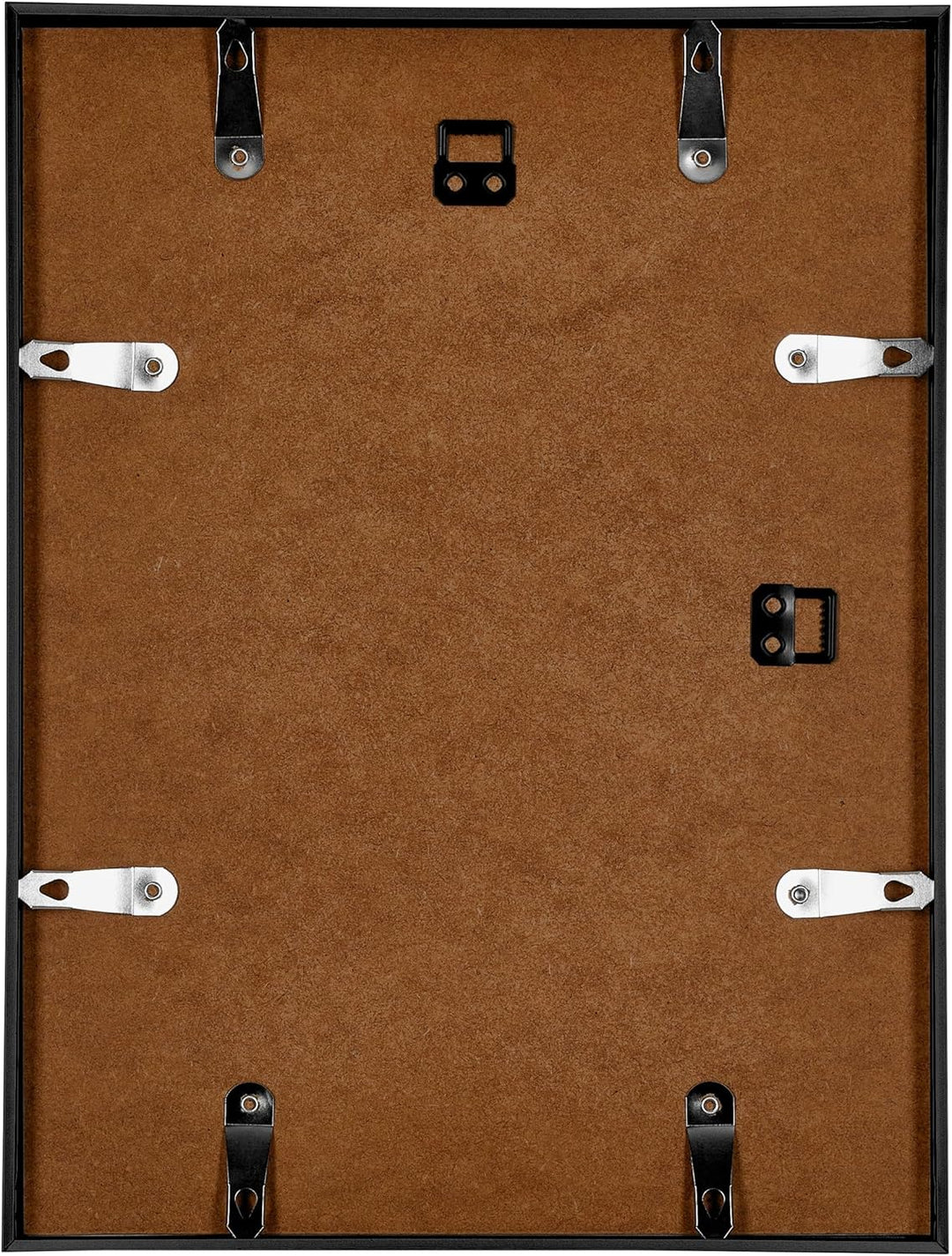 yd. Your Decoration - Bilderrahmen 75x100 cm - Schwarz Hochglanz - Bilderrahmen aus Aluminium mit Ac