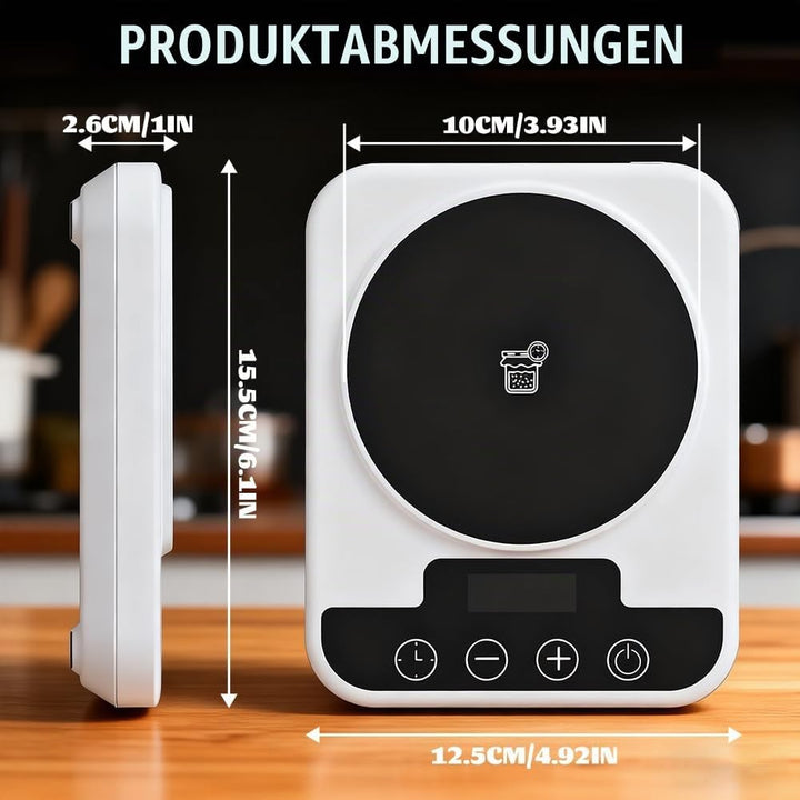 Sauerteig Starter Warmer, Warmhaltematte für Sauerteigstarter, Präzise Temperaturregelung 1°C (21-49