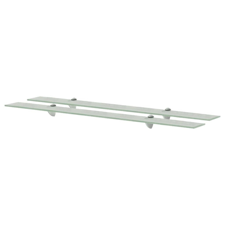 vidaXL 2X Regal Schwebend Wandregal Glasregal Glasboden Glasablage Badablage Wandablage Badregal Abl
