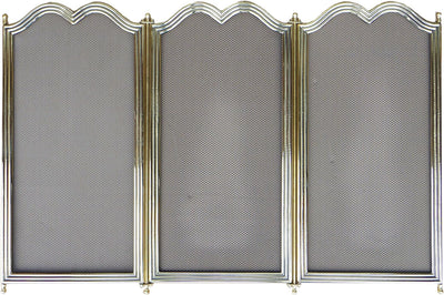 Schössmetall Funkenschutzgitter Massiv Messing/Gitter schwarz, Palais-3 04040460