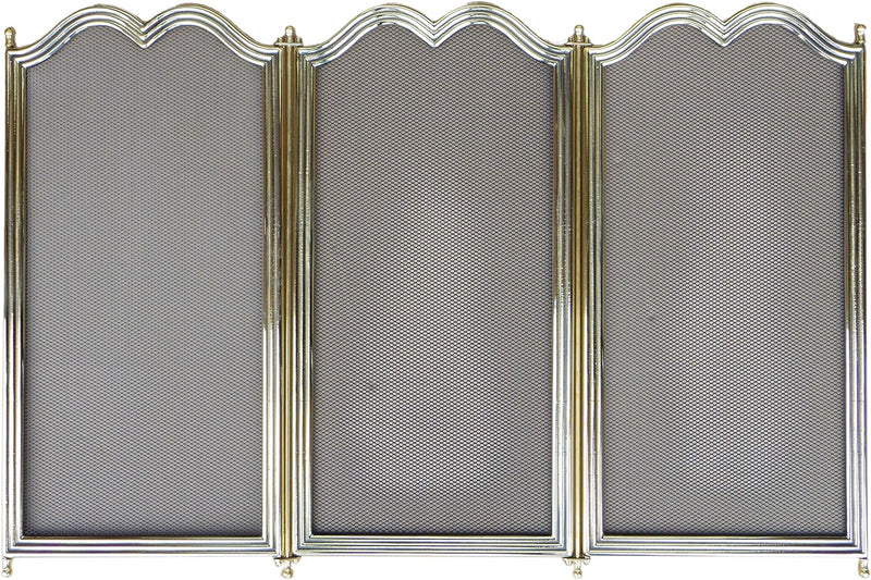 Schössmetall Funkenschutzgitter Massiv Messing/Gitter schwarz, Palais-3 04040460