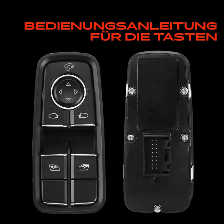 Frankberg Fensterheberschalter Vorne Links Kompatibel mit 718 B.o.x.s.t.e.r 982 2017-2019 718 Cayman